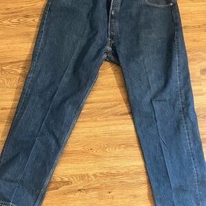 Levi's Dark Blue Straight Men's Jeans